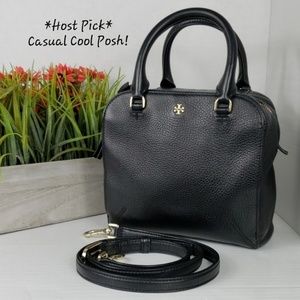 TB Robinson Pebbled Leather Mini Crossbody Satchel